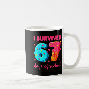Ich habe 67 Tage Schule überlebt Lustiges 67 Meme Kaffeetasse