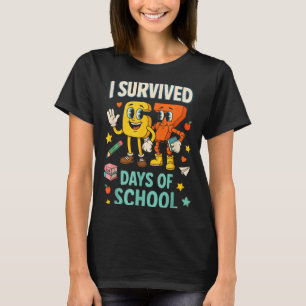 Ich habe 67 Tage Schule überlebt Lustiges 67 Meme  T-Shirt