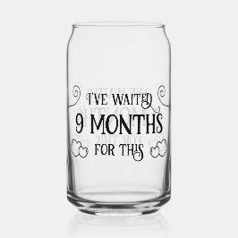 Ich habe 9 Monate gewartet Dosenglas