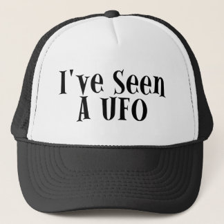 Ich habe A UFO gesehen Truckerkappe