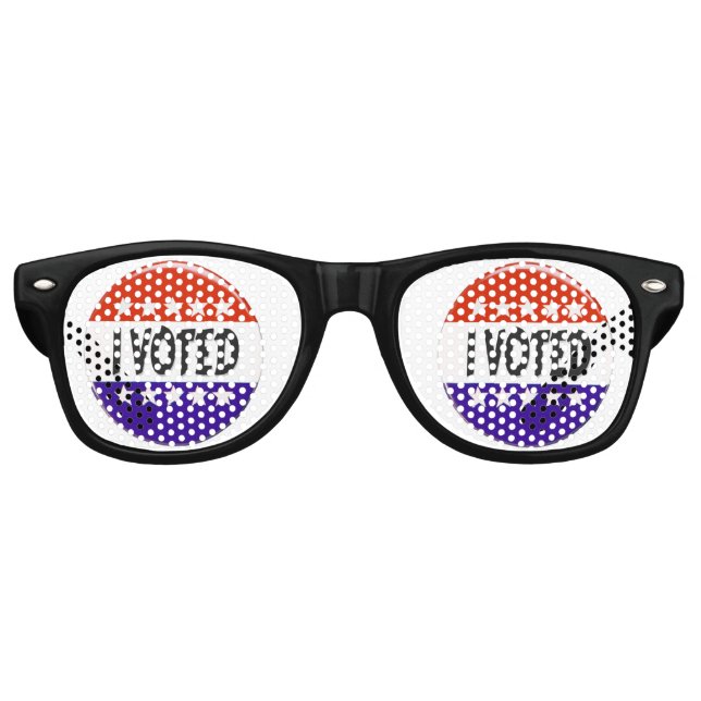 Ich habe abgestimmt partybrille (Vorderseite)