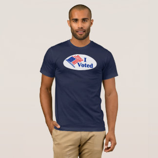 Ich habe abgestimmt Vereinigte Staaten Flagge Dunk T-Shirt
