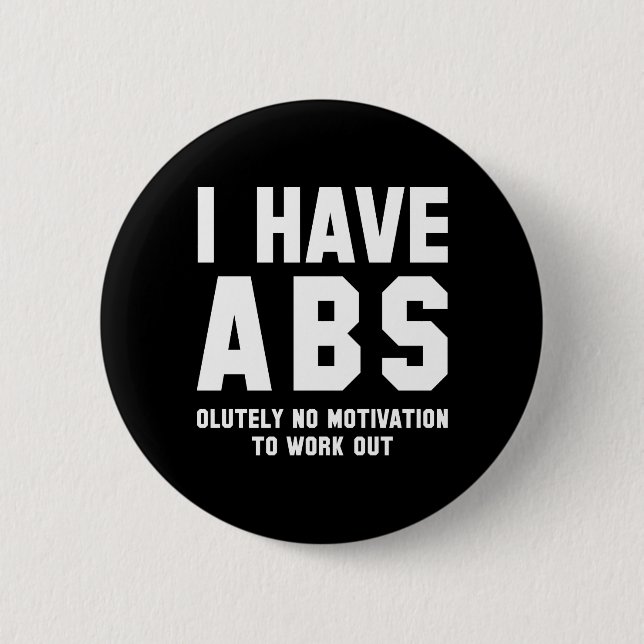 Ich habe Abs. Button (Vorderseite)