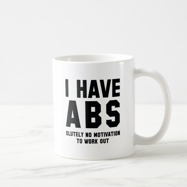 Ich habe Abs. Kaffeetasse (Rechts)