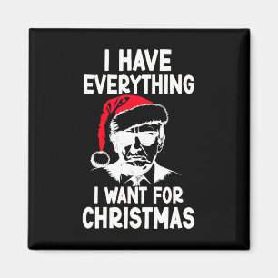 Ich habe alles, was ich zu Weihnachten 2024 Gewoll Magnet