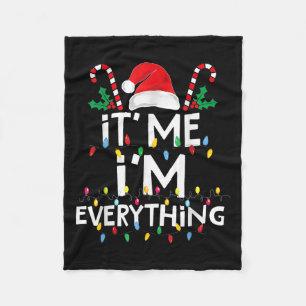 Ich habe alles, was ich zu Weihnachten Gewollt hab Fleecedecke