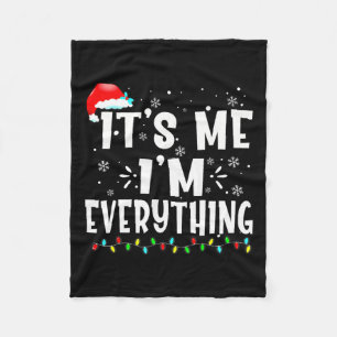 Ich habe alles, was ich zu Weihnachten Gewollt hab Fleecedecke