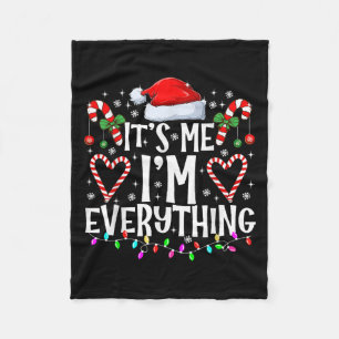 Ich habe alles, was ich zu Weihnachten Gewollt hab Fleecedecke