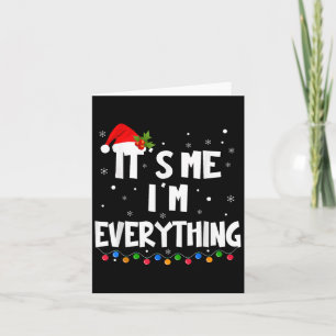 Ich habe alles, was ich zu Weihnachten Gewollt hab Karte