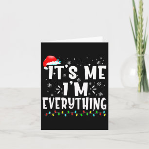 Ich habe alles, was ich zu Weihnachten Gewollt hab Karte