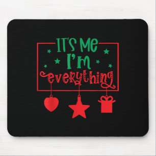 Ich habe alles, was ich zu Weihnachten Gewollt hab Mousepad