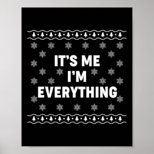 Ich habe alles, was ich zu Weihnachten will, es bi Poster