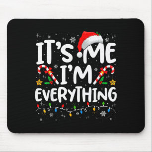 Ich habe alles, was ich zu Weihnachten will, ich b Mousepad