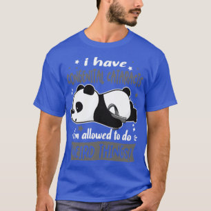 Ich habe angeborene Katarakte, die ich seltsam mac T-Shirt