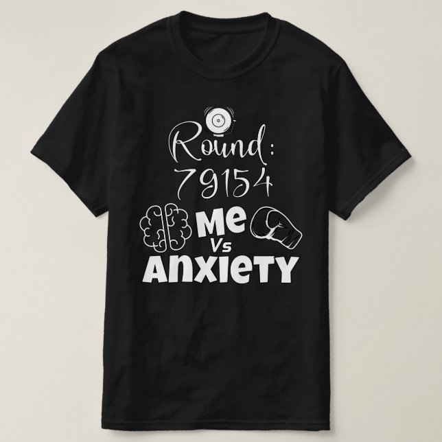 Ich habe Angst T-Shirt (Design vorne)
