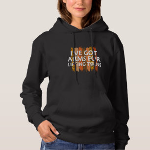 Ich habe Arme zum Heben von Zwillingen Mama Baby M Hoodie