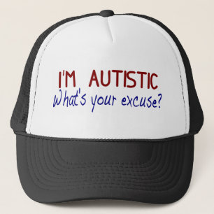 Ich habe Autismus Truckerkappe