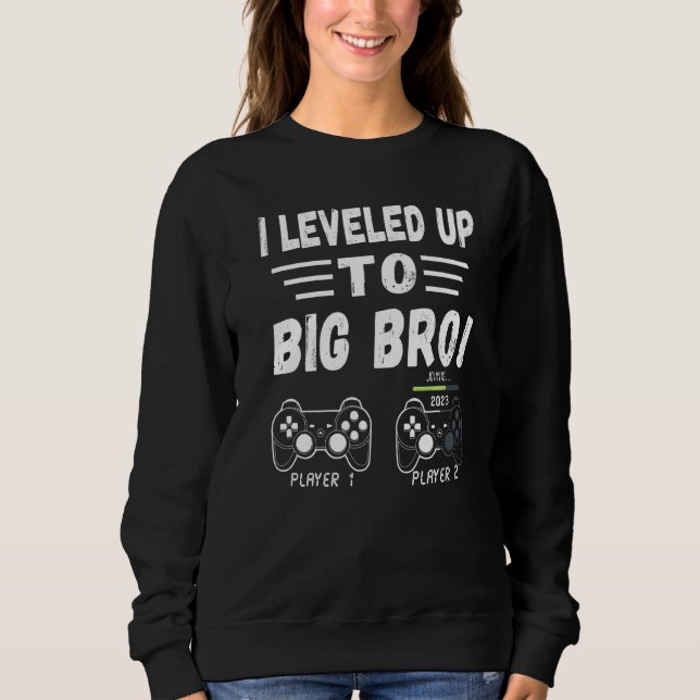 Ich habe bis zum Big Bro 2023 Gamer New Brother Jo Sweatshirt (Vorderseite)