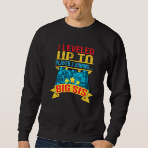 Ich habe bis zum Big Sis Player 3 angehoben, der d Sweatshirt