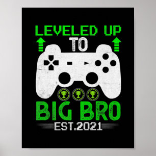 Ich habe bis zum großen Bruder Est2021 gefördert Poster