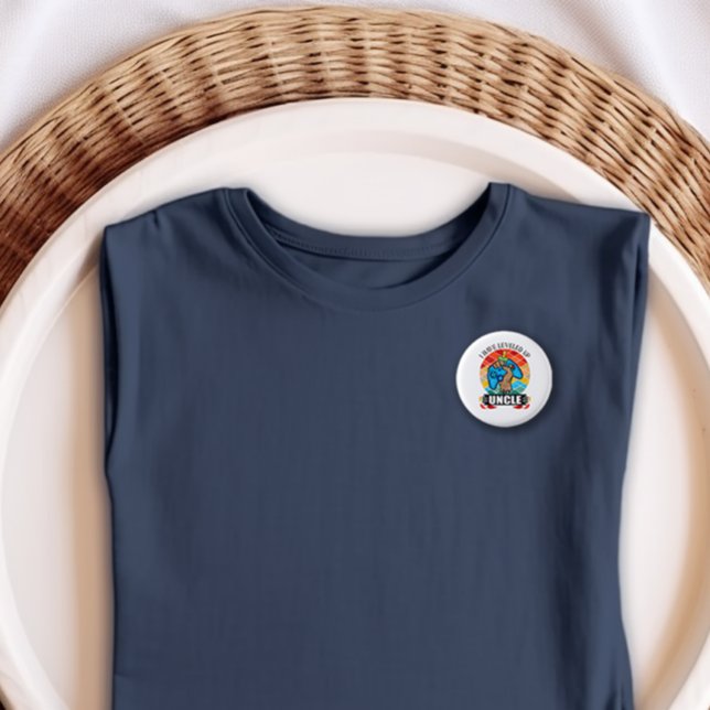 Ich habe bis zum Onkel-Knopf geebnet Button (I Have Leveled Up to Uncle Button)