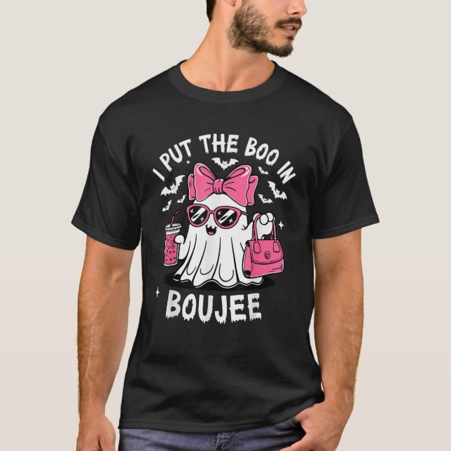Ich habe Boo in Boujee T-Shirt Extravagant Ghost H (Vorderseite)