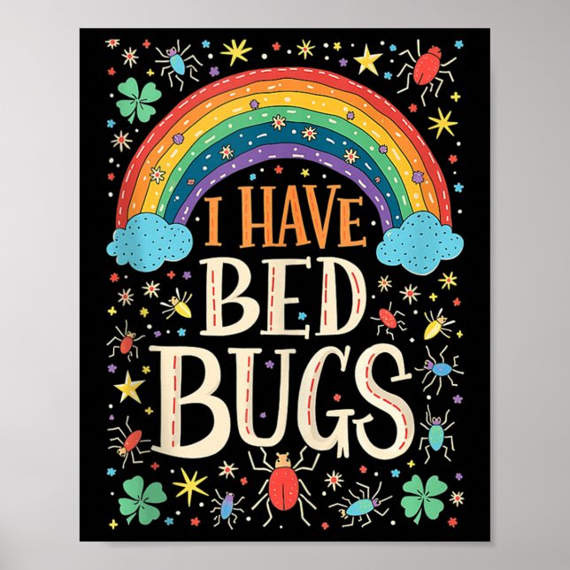 Ich habe Bugs Funny Retro Offensive ungeeignet Poster (Vorne)