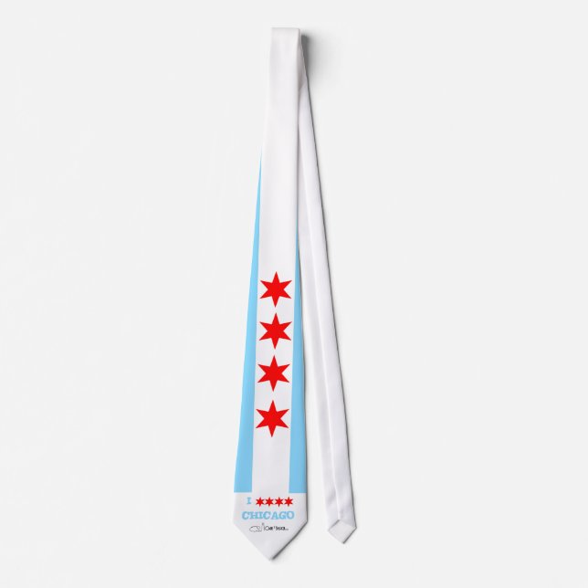 Ich habe Chicago-Krawatte in der Hauptrolle Krawatte (Vorderseite)