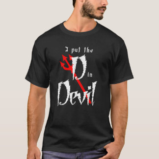 Ich habe D in Teufel Halloween Passendes Paar Freu T-Shirt