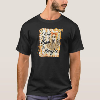 Ich habe das Boo in Boujee Spitze Coquette Bogen B T-Shirt