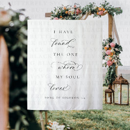 Ich habe das Eine Zitat Hochzeitsrückwand Banner Wandteppich