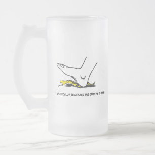 Ich habe das Gegenteil dieses Memes ausdrücklich a Mattglas Bierglas