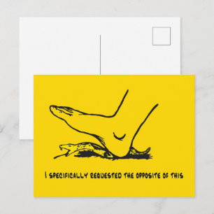 Ich habe das Gegenteil dieses Memes ausdrücklich a Postkarte