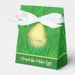 "Ich habe das goldene Ei gefunden" Grüngras Ihre  Geschenkschachtel