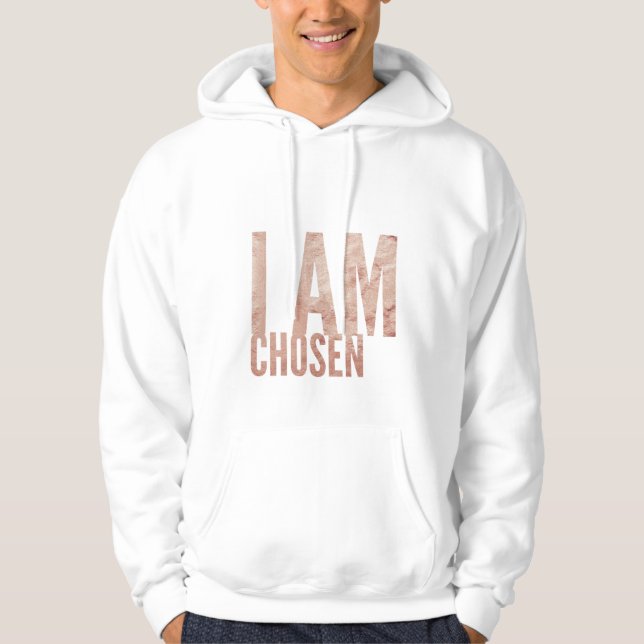 Ich habe das Hoodie Gold gewählt (Vorderseite)