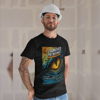 Ich habe das Internet überlebt, jetzt überprüfe ic T-Shirt