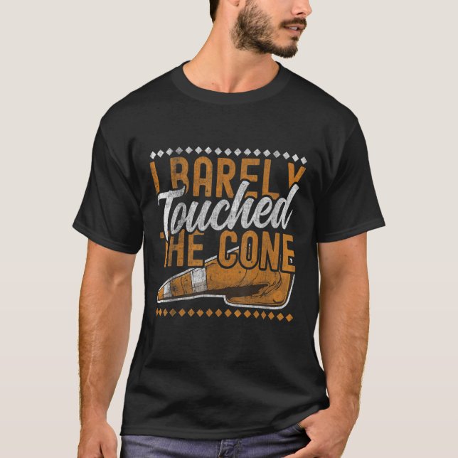 Ich habe das Kone-Autokross-Rennen kaum mit Co T-Shirt (Vorderseite)