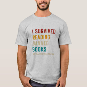 Ich habe das Lesen verbotener Bücher überlebt, Büc T-Shirt