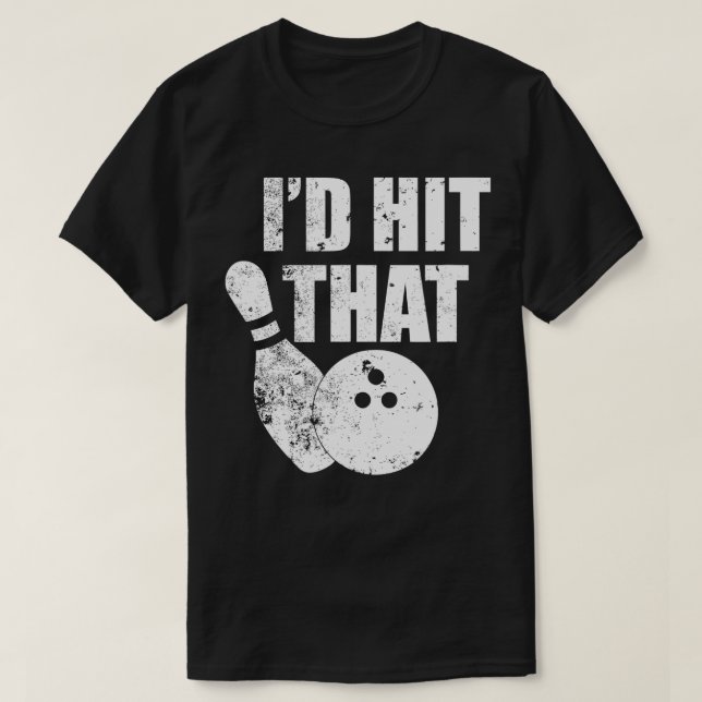 Ich habe das lustige Bowling-Zitat für Bowlers get T-Shirt (Design vorne)