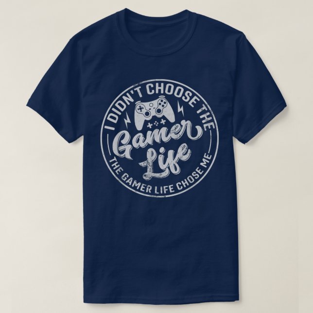 Ich habe das lustige Gamer Life-Video nicht ausgew T-Shirt (Design vorne)