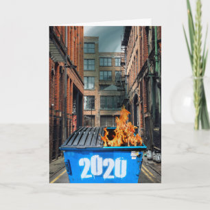 Ich habe das Müllcontainer-Feuer 2020 überlebt Fro Karte