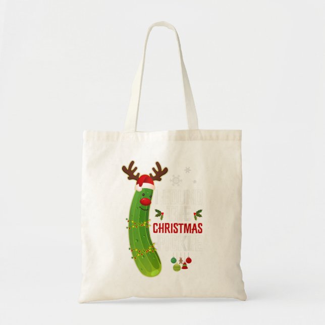 Ich habe das Weihnachtslied gefunden Tragetasche (Vorne)