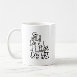 Ich habe dein Halloween-Skelett im Rücken Kaffeetasse