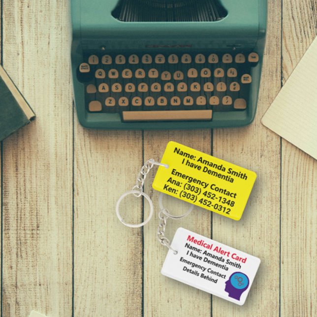 Ich habe Demenz Schlüsselanhänger (Von Creator hochgeladen)