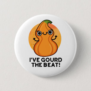 Ich habe den besten Funny Veggie Pun gegossen Button