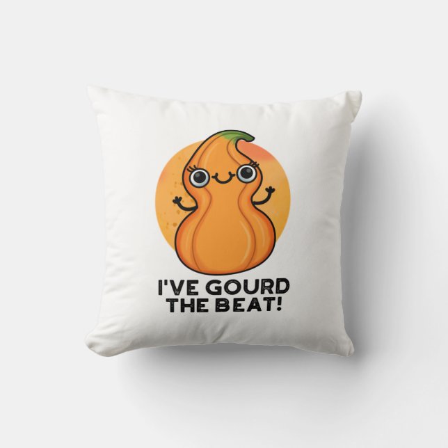 Ich habe den besten Funny Veggie Pun gegossen Kissen (Vorderseite)