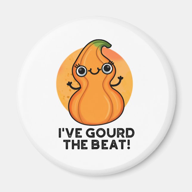 Ich habe den besten Funny Veggie Pun gegossen Magnet (Vorne)