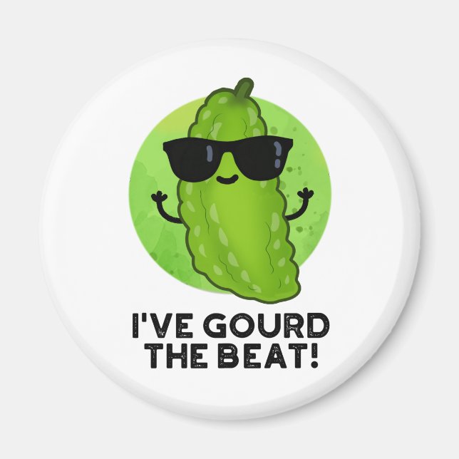 Ich habe den besten Funny Veggie Pun gegossen Magnet (Vorne)