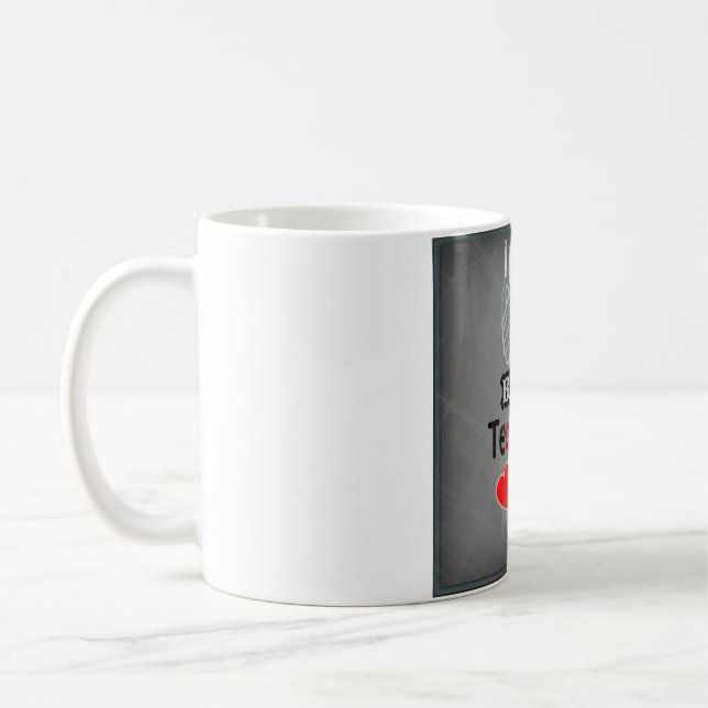 Ich habe den besten Lehrer aller Zeiten Kaffeetasse (Links)