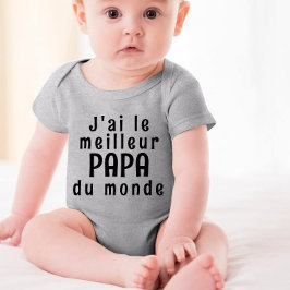 Ich habe den besten Vater der Welt Baby Strampler